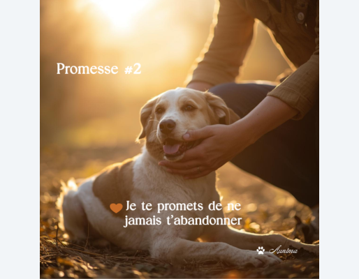 Promesse #2 — Je te promets de ne jamais t'abandonner